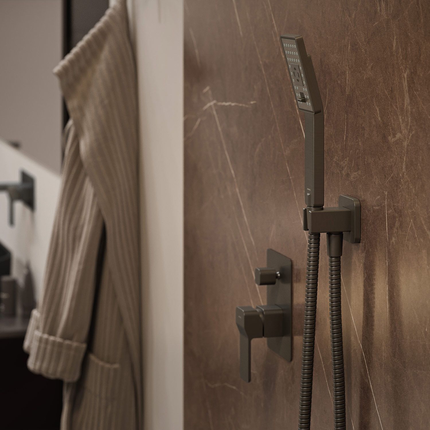 Встраиваемый смеситель для душа / ванны OMNIRES Slide ARCH-00131470 - Вид №1