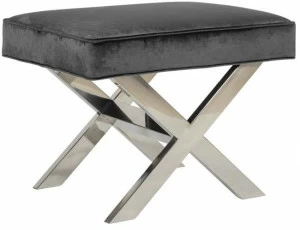 Stylish Club Низкий табурет с тканевой обивкой Bridge