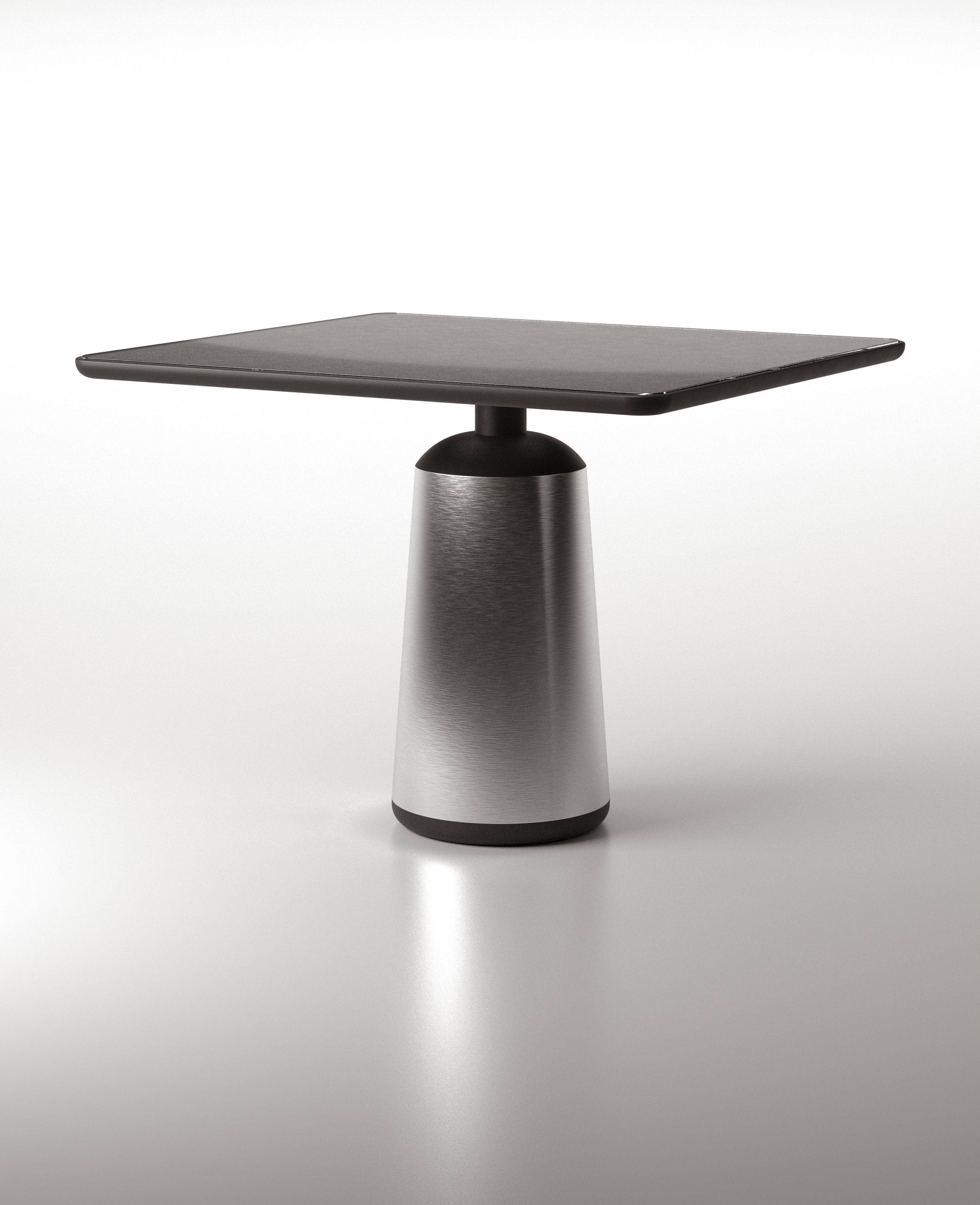 Стеклянный квадратный стол Casamania & Horm Marien ARCH-00126005 - Вид №1