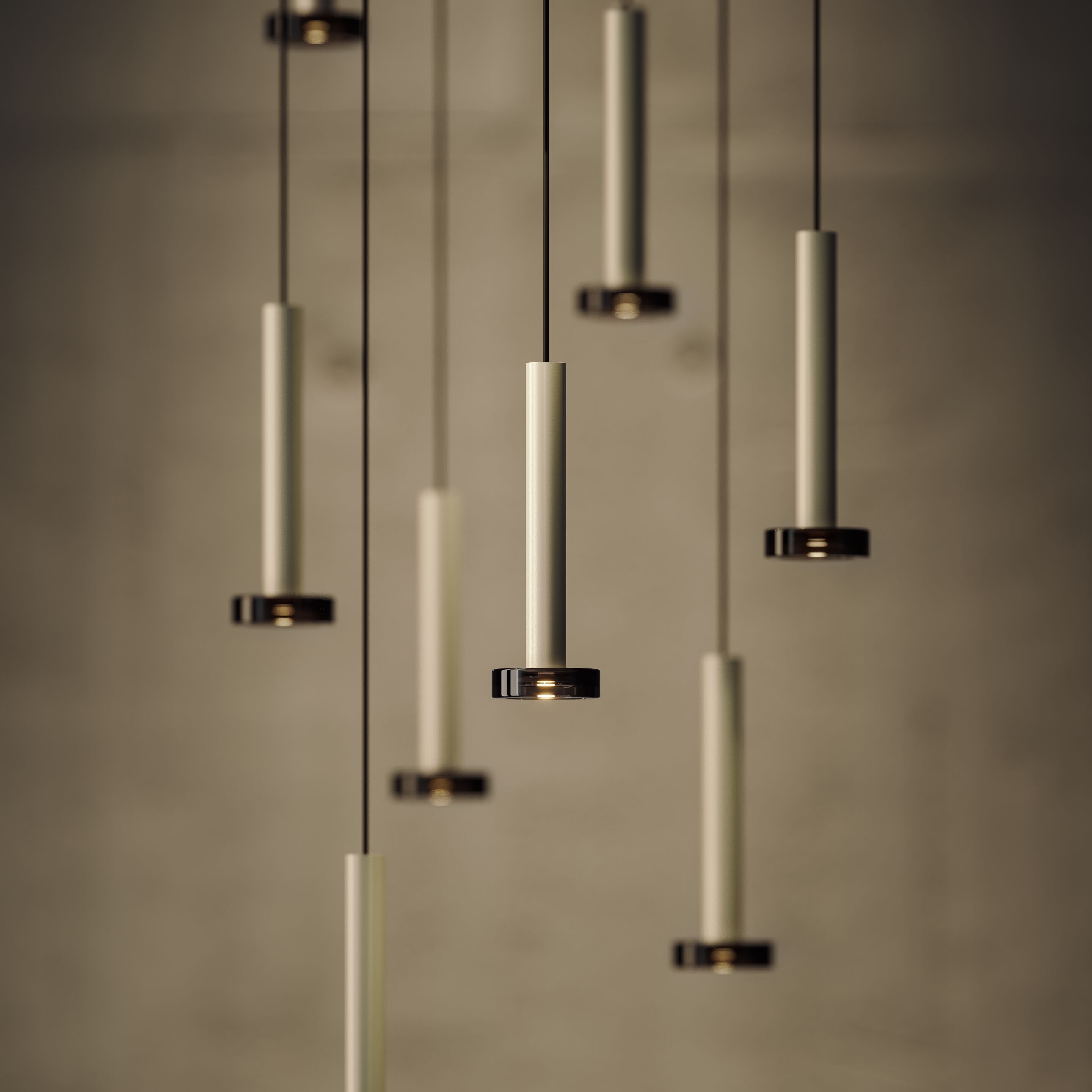 Алюминиевый светодиодный подвесной светильник Marset MILANA 8 ARCH-00098545 - Вид №3