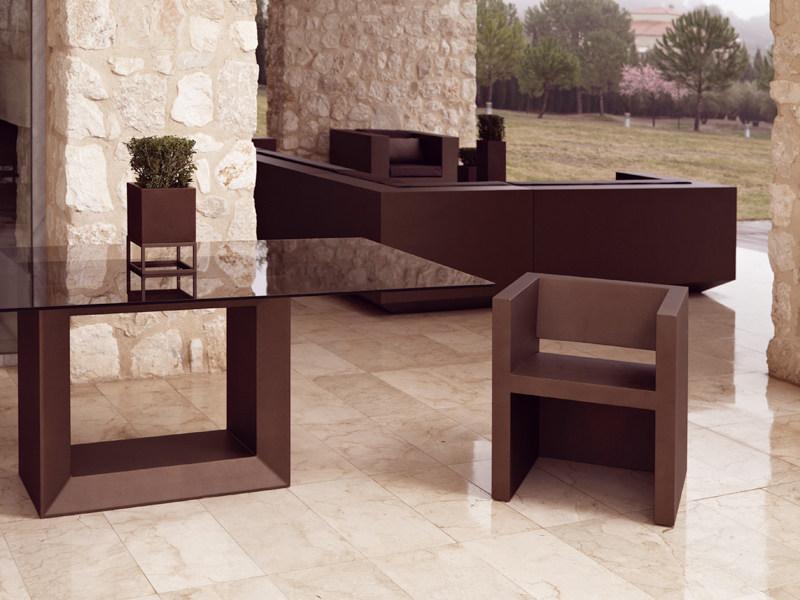 VONDOM Прямоугольный садовый стол Vela sun-id-1401760 - Вид №3