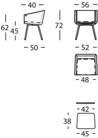 Sancal Кресло с тканевой обивкой sun-id-1384841 - Вид №6