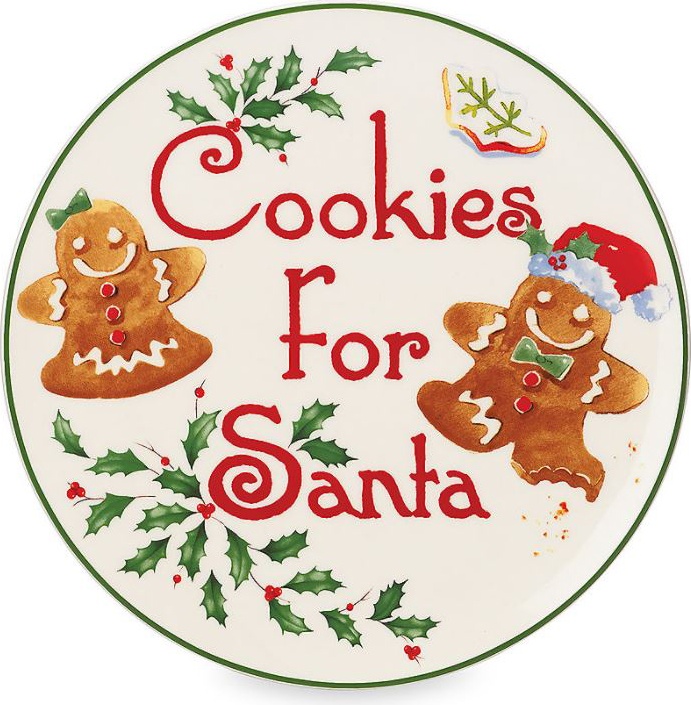 10611142 Lenox Набор для печенья Lenox "Обратный отсчет до Рождества", (2пр) Фарфор, Керамика 