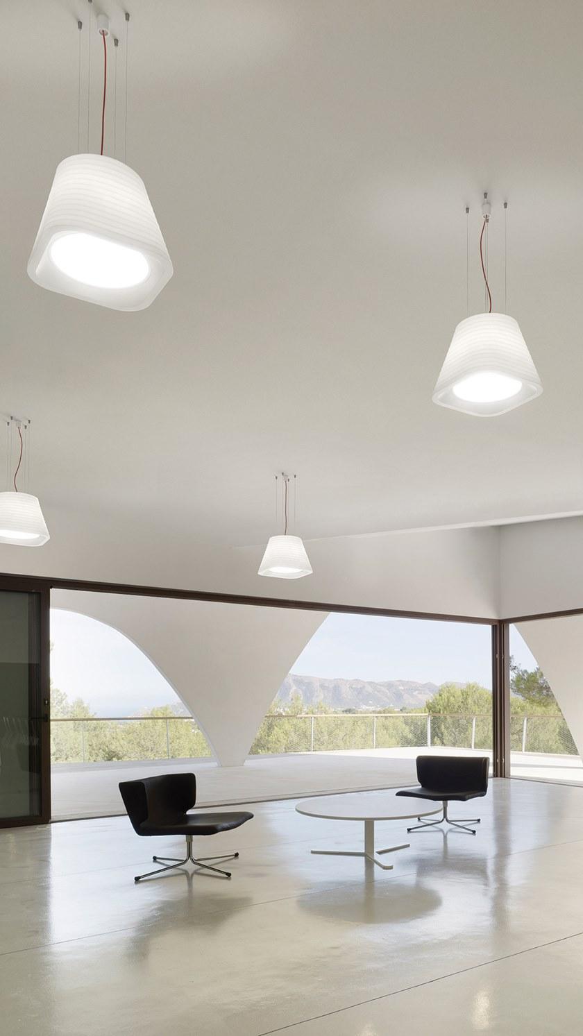 Arkoslight Подвесной светильник из полиэтилена Brigit sun-id-1398250 - Вид №7