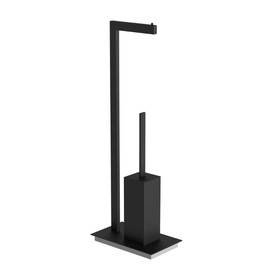 70481-BP Стойка ALSTER напольная цвет черный матовый LANGBERGER ALSTER, BLACK EDITION - Вид №1