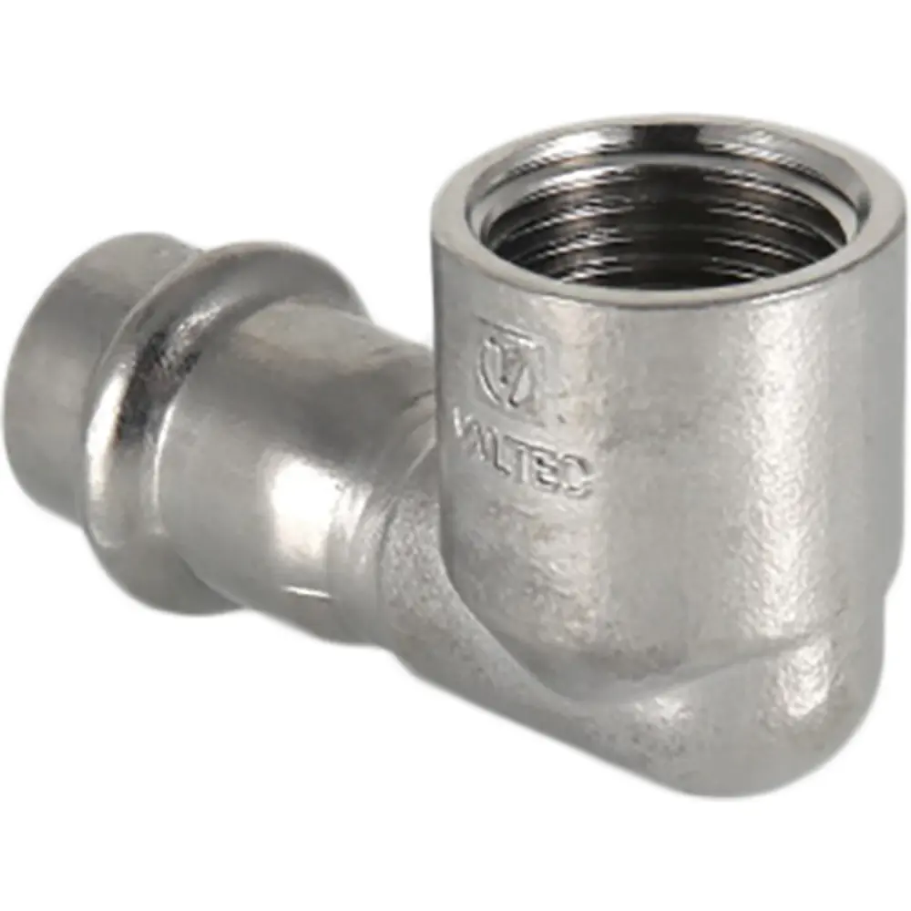 Угол комбинированный 90° Valtec 1/2"x22 мм ВР нержавеющая сталь 82563744 STLM-2014425  - Вид №4