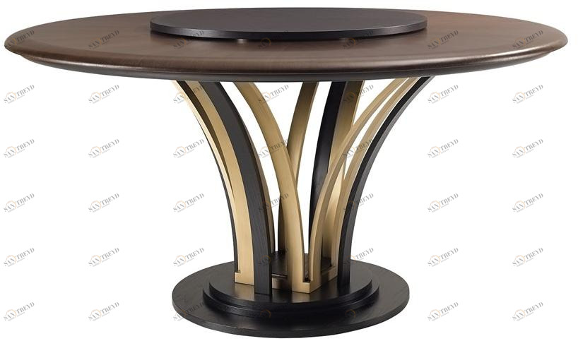 A.R. Arredamenti Круглый стол с ленивой сьюзан Dilan sun-id-1424372