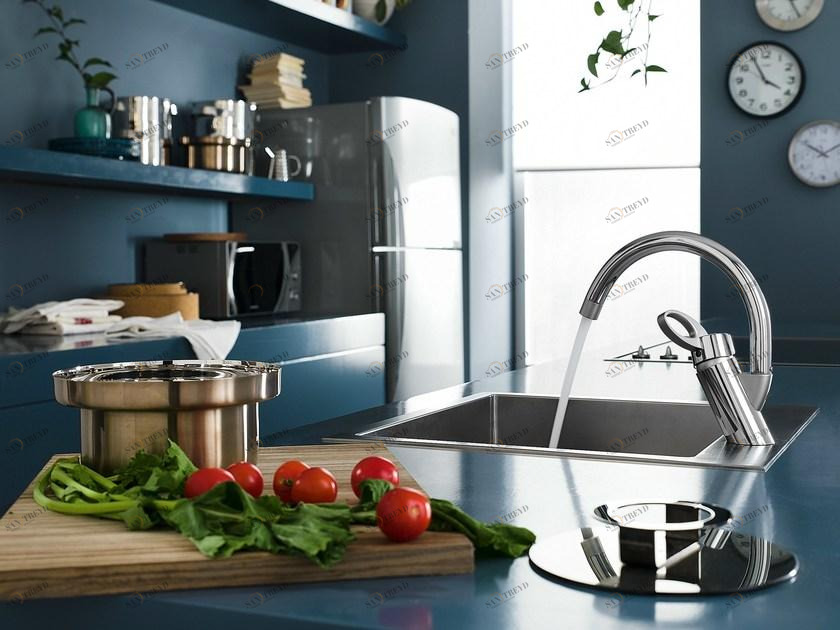 Nobili Rubinetterie Кухонный смеситель на одно отверстие Oz Oz113cs