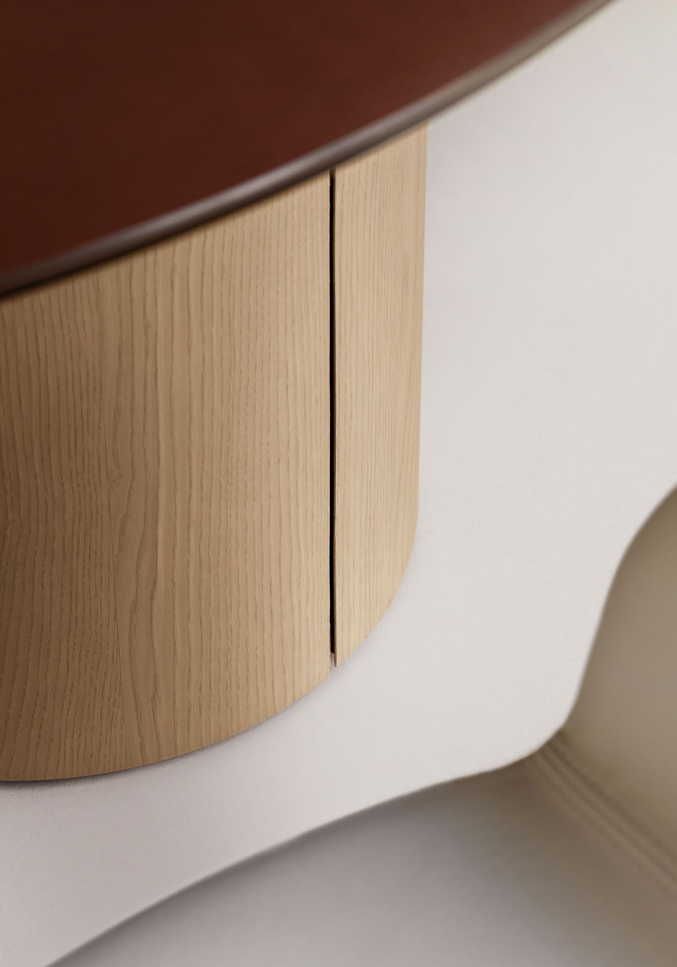 Деревянный выдвижной стол Midj кунжут ARCH-00066754 - Вид №9