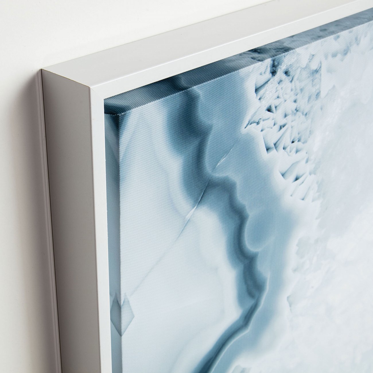 Картина на холсте 70х50 см голубая Whish blue от La Forma LA FORMA WHISH 343096 Белый;голубой;серый  - Вид №1