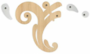 LAS Настенная вешалка из мдф