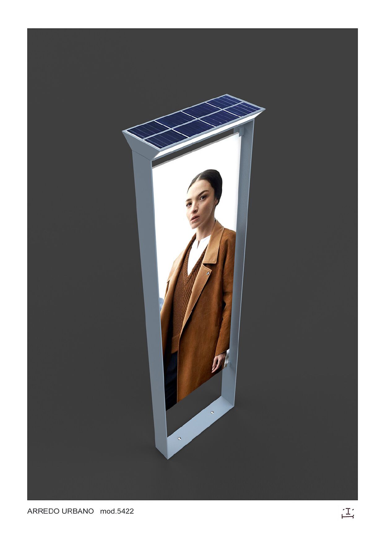 Самонесущие солнечные тотемы из стали и плексигласа CITYSì APULIA ARCH-00064366 - Вид №10