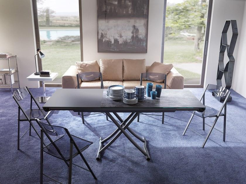 Ozzio Italia Прямоугольный журнальный столик с регулируемой высотой  T106  - Вид №6