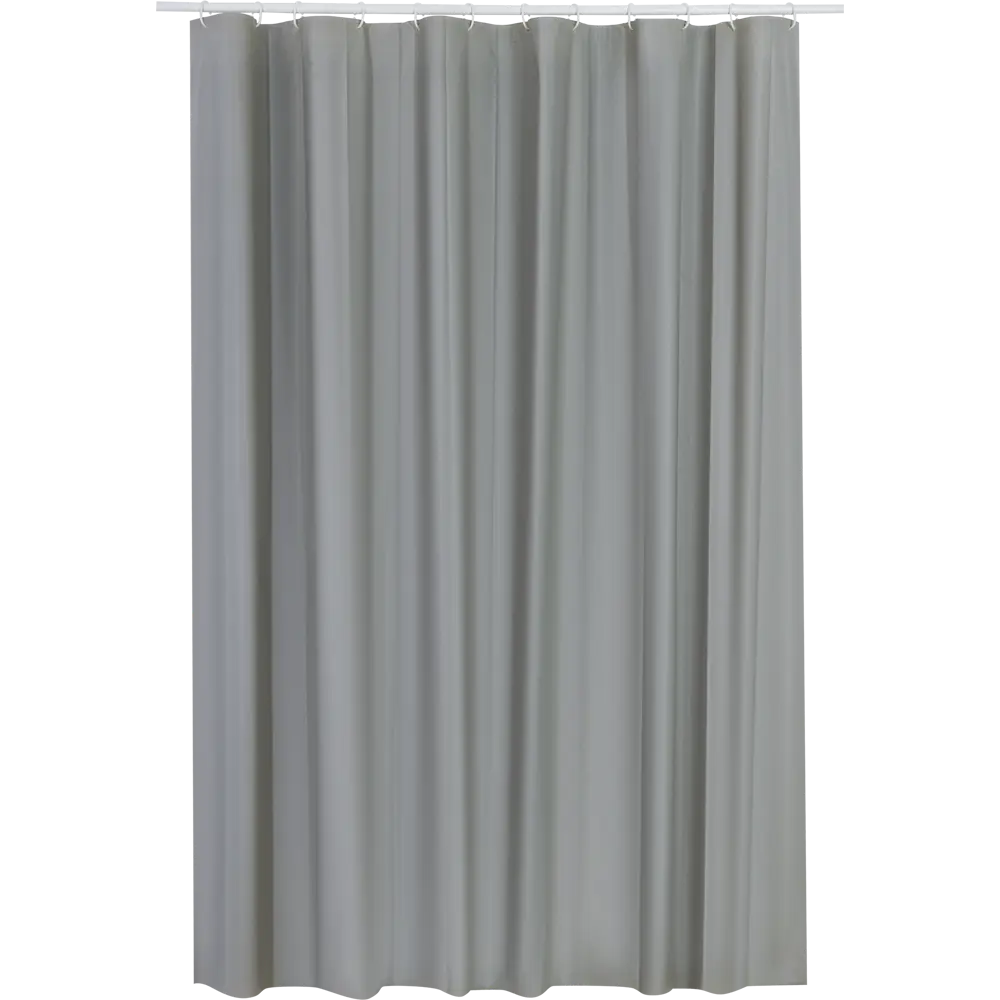Штора для ванной Аквалиния PE1148Q 180x200 см PEVA цвет серый 88266175 STLM-2131196