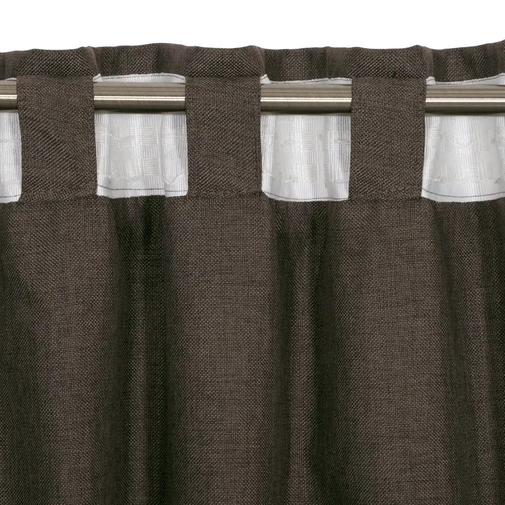 Штора INSPIRE Looks с ламбрекеном и скрытыми петлями 200x260 см 18614182 STLM-0011716 - Вид №4