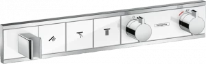 15356400 RainSelect Термостат скрытого монтажа на 3 функции со встроенным держателем для душа Hansgrohe