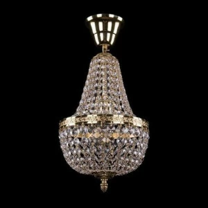 Потолочный светильник Bohemia Ivele 2150/20/G BOHEMIA IVELE КАСКАДНЫЕ 073643 Прозрачный;серебро