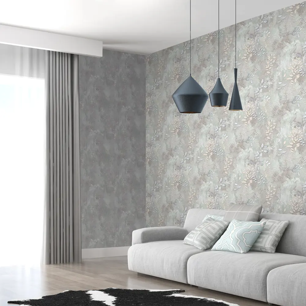 Обои флизелиновые Ateliero Planeta зеленые 1.06 м At281363 STLM-2079873 - Вид №3