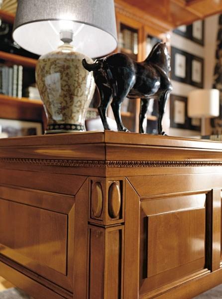 Martini Interiors Настенный книжный шкаф из вишневого дерева на заказ Torino sun-id-1382526 - Вид №1