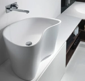 WA1 Накладная раковина на столешницу  овальная Falper