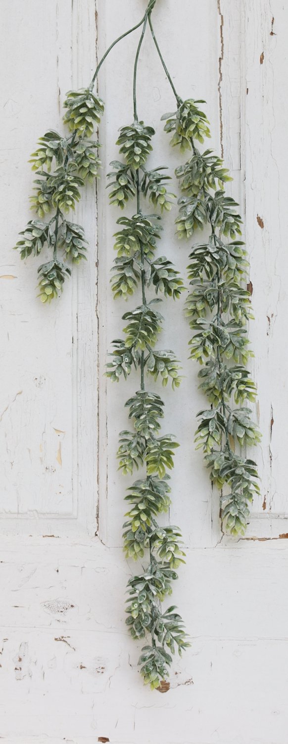 1151 807 a3 Вешалка для хмеля искусственная, 70 см, зелено-белая H-andreas 