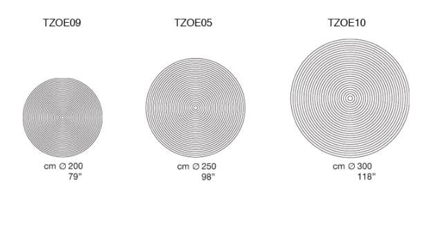 Шерстяной ковер с рисунком Paola Lenti ARCH-00009863 - Вид №2