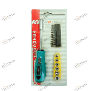 Отвертка наборная 17p Креост 12194