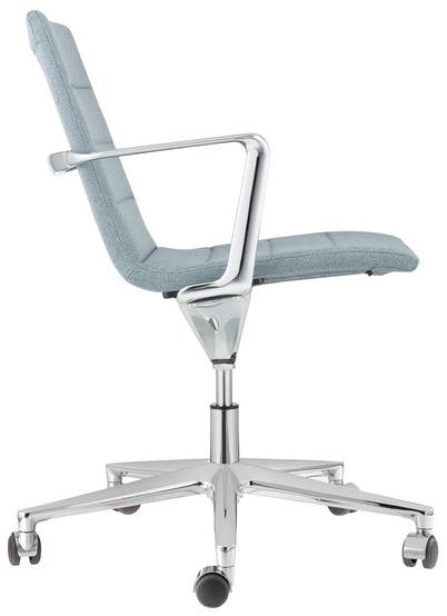 ICF Поворотное офисное кресло из ткани с 5 спицами на колесиках Valea sun-id-1494616 - Вид №1