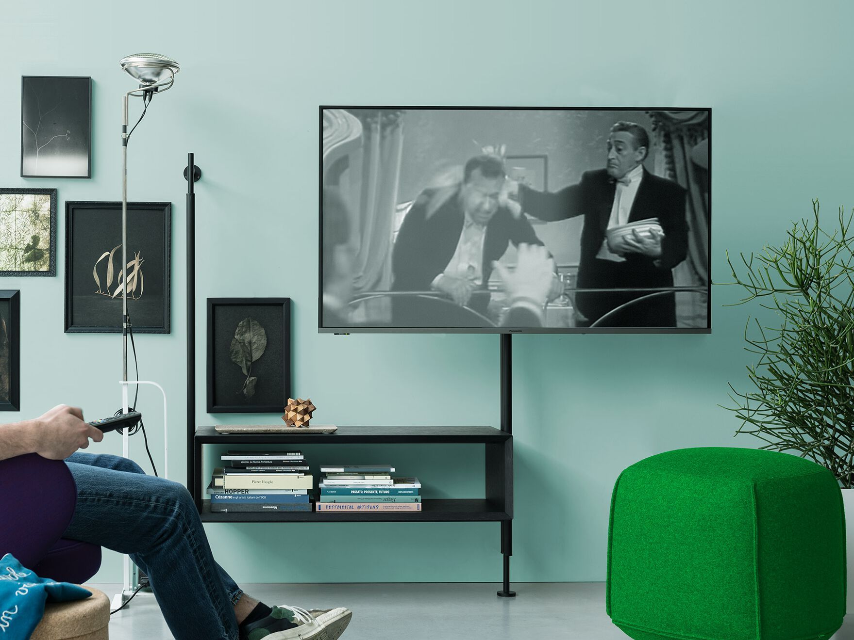 Металлический шкаф для телевизора с системой люверсов Kristalia Avenue ARCH-00043919 - Вид №1