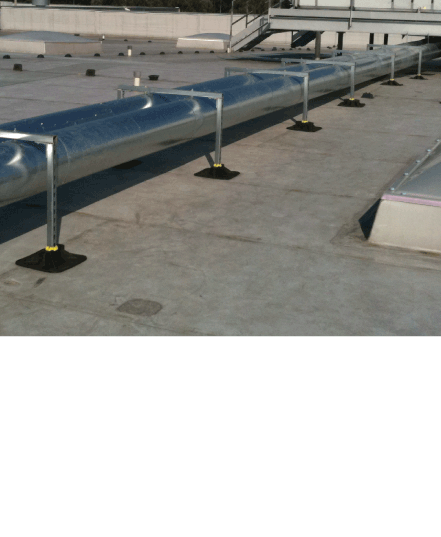 67685201 BIS Yeti® 335 Кровельные опоры (BUP1000) монтаж оборудования на кровле walraven  - Вид №2