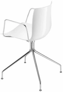 arper Кресло вращающееся на козелке с подлокотниками Catifa 46