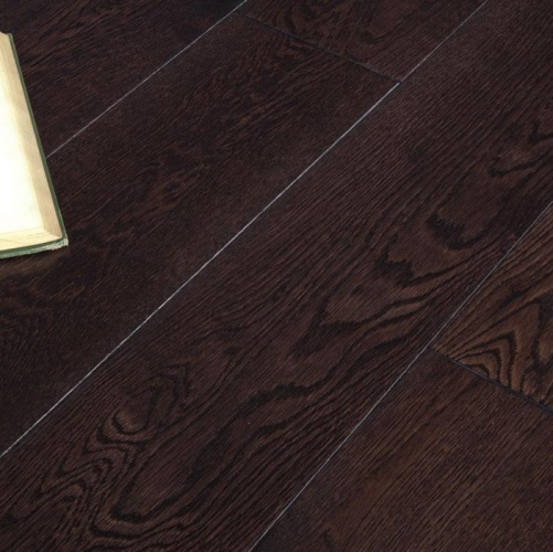 Массивная доска Magestik floor С покрытием Шоколад (300-1800)x125x18мм Дуб (Гладкая) 300-1800х125 мм MGK Magestic floor 2600300226 - Вид №6