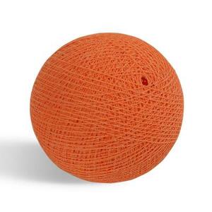 Хлопковый шарик, оранжевый