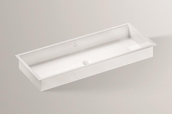 3228701000 Раковина, встраиваемая под столешницу, ub.me1000 , белая, proshield Alape серия ME (Metaphor) 