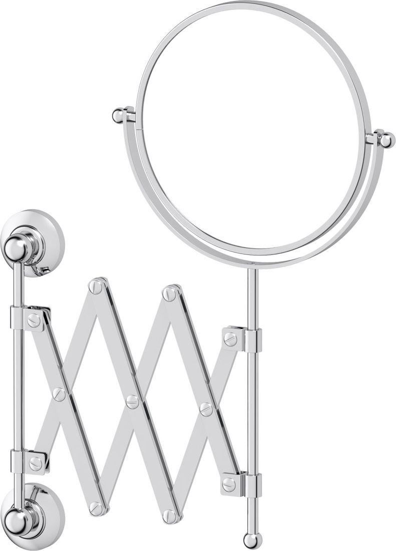 STI 020 Косметическое зеркало двустороннее x2 3SC STILMAR CHROME Treesseci 3SC