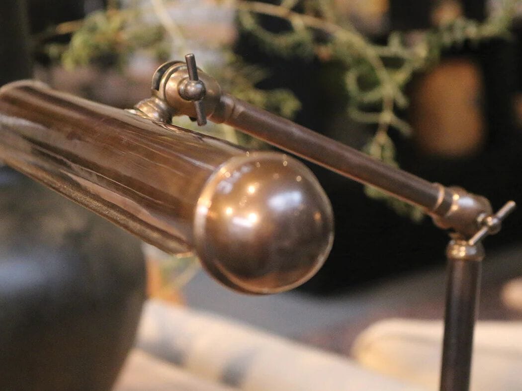 Регулируемая латунная светодиодная настольная лампа Authentage Lighting Rubens ARCH-00126769 - Вид №2