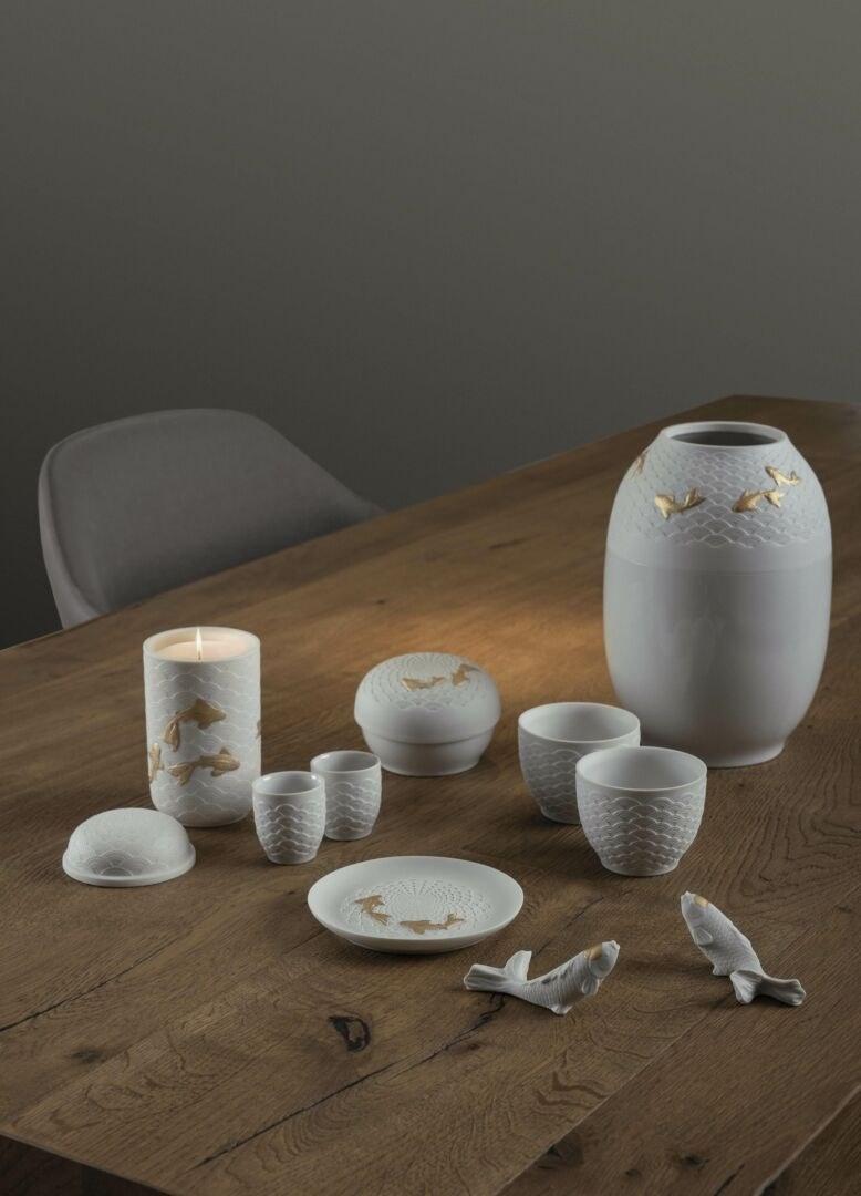 Lladró Фарфоровый контейнер Koi 01009450 - Вид №2