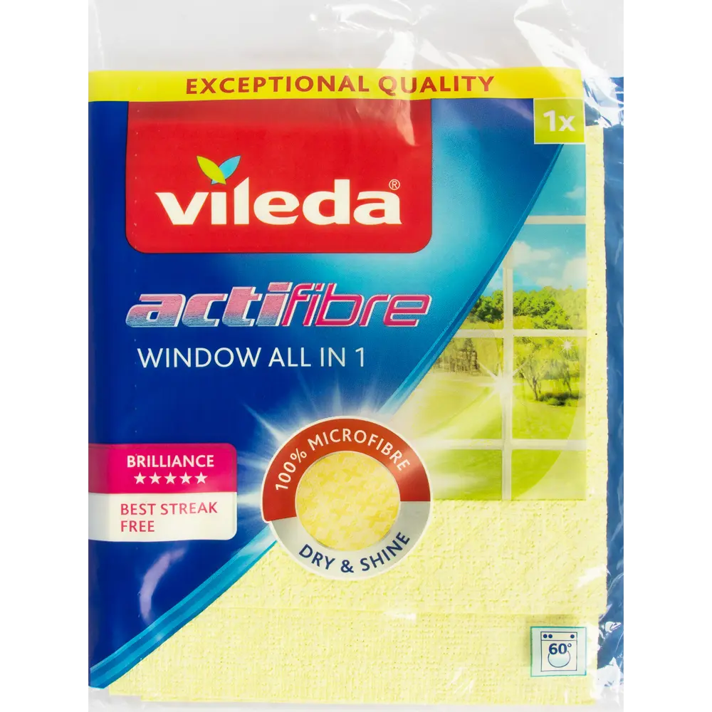 Салфетка для окон Actifibre Виледа 1 шт 82433852 STLM-2128867 VILEDA  - Вид №3