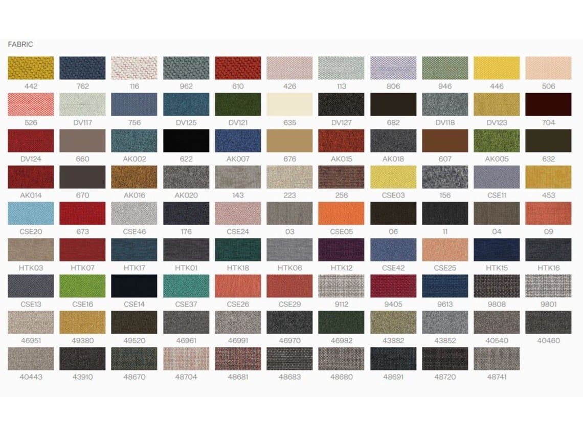 Ткань регулируемая высота спиц поворотный стул Ersa ARCH-00052342 - Вид №1