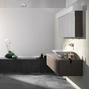 Композиция №5  Crono Collection комплект мебели для ванной комнаты Burgbad