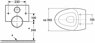 677506509 Крышка сиденье для унитаза IFO Sign Art - Вид №2