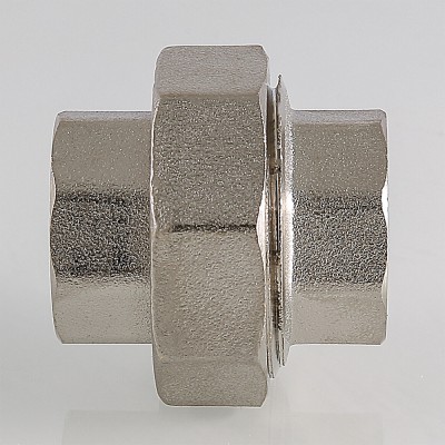 VTr.340.N.0004 Фитинг резьбовой – муфта разъемная Valtec 1/2"  - Вид №13