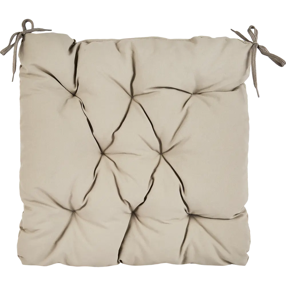 Подушка LINEN WAY для садовой мебели 44x44 см в сером цвете 85442296 STLM-0062806