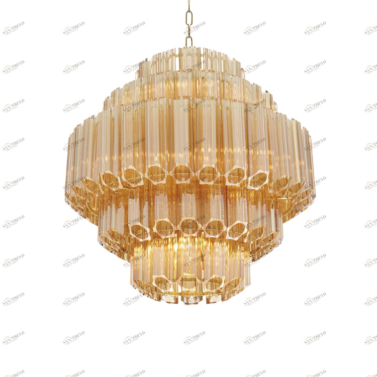 Люстра Vittoria 10 cognac от Delight Collection коньячная KG0769P-10 cognac DELIGHT COLLECTION ДИЗАЙНЕРСКИЕ 247087 Коньячный 