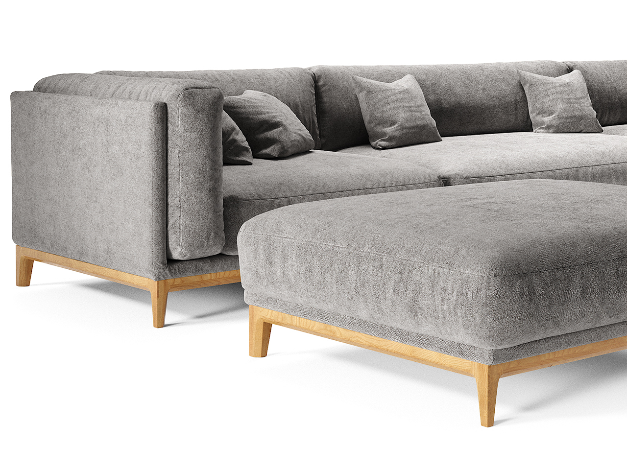 д402 ш94 в80 The IDEA Диван Case 901/921/902 + 915  - Вид №3