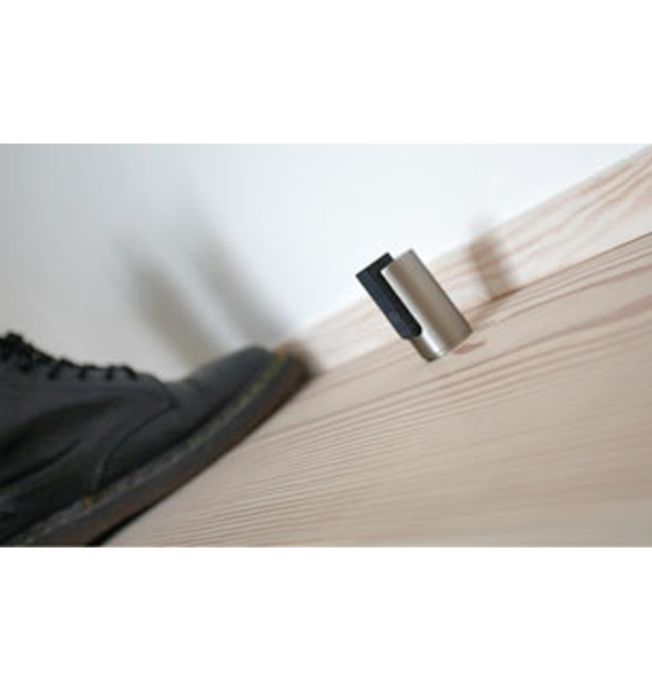 FROST Дверной упор 1, 55 мм » матовый / черный Нержавеющая сталь Матовый N1931  - Вид №5