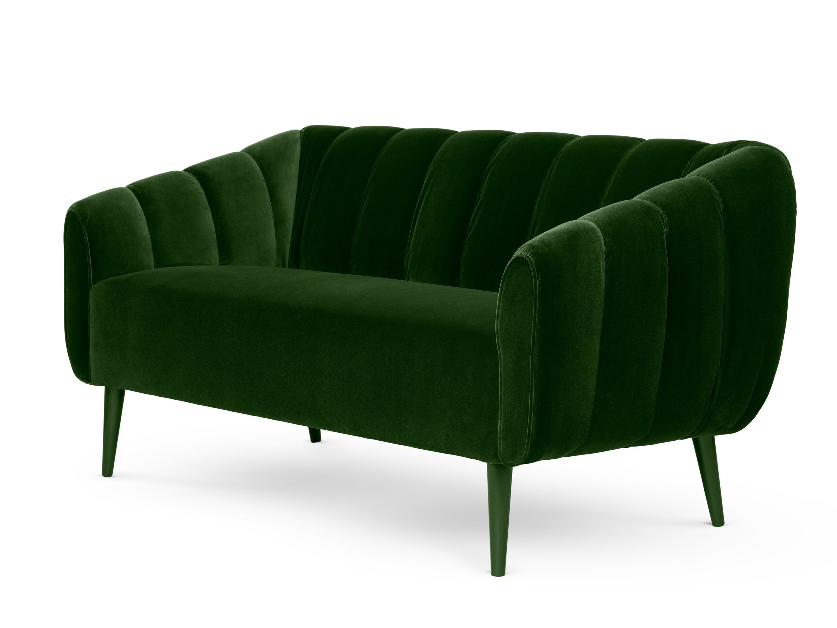 2-местный бархатный диван Munna HOUSTON ARCH-00148162