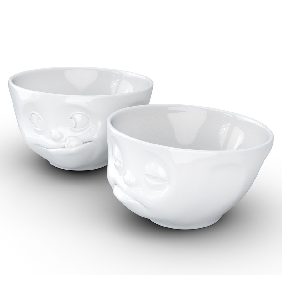 T01.26.01 Набор из 2 чаш tassen snoozy & tasty 200 мл белый Tassen by FIFTYEIGHT PRODUCTS  - Вид №8