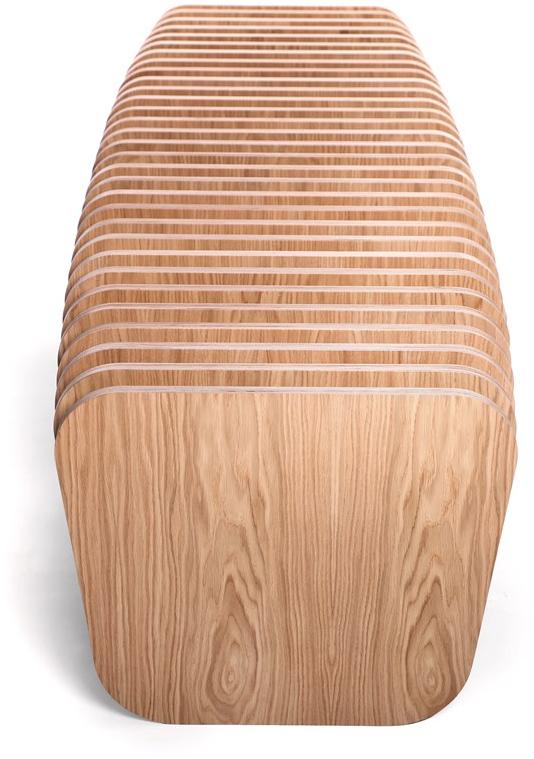 Скамейка из фанерованной древесины B Santreyd sun-id-1508526 - Вид №15