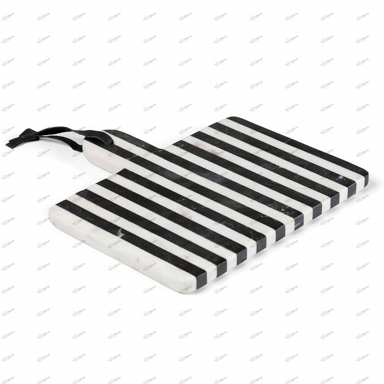 Доска разделочная мраморная черно-белая 25х20 см Bergman 5 от La Forma LA FORMA BERGMAN 344440 Разноцветный 